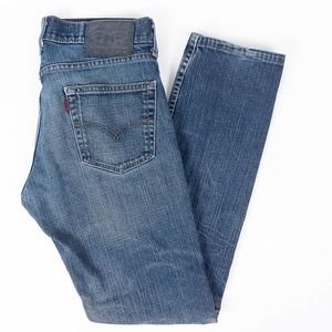 Levis 511 Skinny Fit Mens Jeans Faded Dark Wash Size 30x32